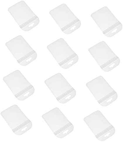 Sacos de armazenamento de correio transparente de 50pcs de comprimidos transparentes para pílula transparente de jóias