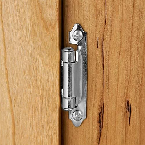 5 pares de portas de armário - cetim de dobradiças da porta de níquel para armários de cozinha sch30snb homdiy shinges de porta