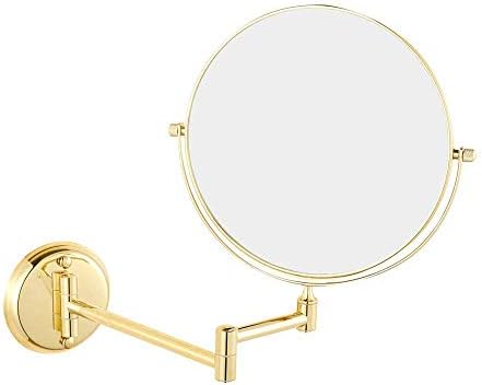 Espelhos de maquiagem montados na parede Aaoclo, ampliando, estende o espelho cosmético de espelho cosmético ajustável espelho de banheiro