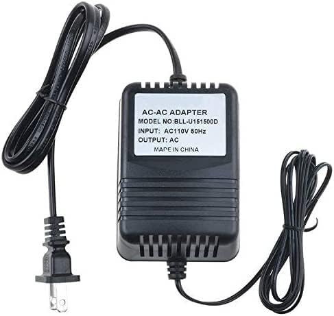 Parthcksi 12V 1830MA-200MA Adaptador CA/CA para 3-1/2 'Árvore de Natal/fibra de fibra óptica Árvore de Natal 12VAC 1.83A 22VA Cordão de fonte de alimentação