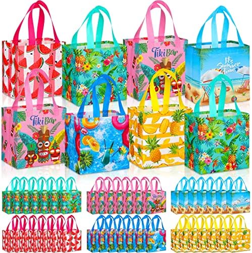 60 PCs Salquinhas de festa de verão Pool Party Favor Bags Fruit Gree