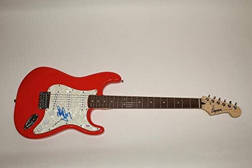 Mark Lindsay assinou a marca de pára -choque de autógrafos, guitarra elétrica - Paul Revere PSA