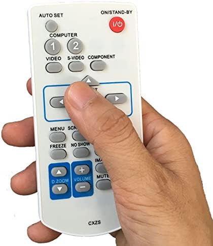 Controle remoto do projetor de substituição Compatível para projetor EIKI LC-XBL21 LC-XBL26 LC-XBM21 LC-XB250