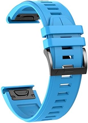 Axti 26 22 22 mm de faixa de vigilância para Garmin Fenix ​​7x ， Fenix ​​7 ， Fenix ​​7s Smart Watch Redunda Silicone EasyFit Wrist