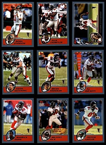 2003 Topps Atlanta Falcons quase completa equipe de Atlanta Falcons NM/MT Falcons