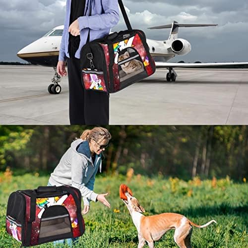 Portador de animais de estimação, transportadora de gatos, transportadora de cães, transportadora de cães para cães médios, padrão