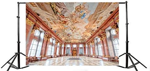 LaeAcco 10x8ft Vintage Palácio Interior Vinil Photography Antecedente