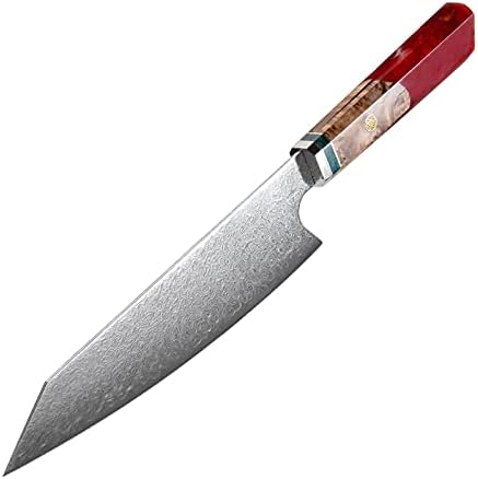 Gond 8,2 polegadas 67 camadas japoneses faca damasco damasco chef faca vg-10 aço damasco kitchen kitching carne de corte de