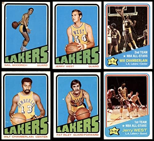 1972-73 TOPPS LOS ANGELES LAKERS EQUIPE DETO LOS ANGELES Lakers VG/Ex+ Lakers
