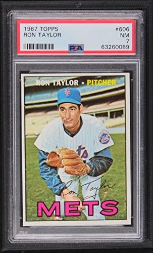 1967 Topps 606 Ron Taylor New York Mets PSA PSA 7,00 Mets
