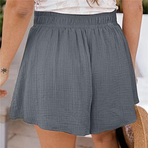 lcepcy plus size shorts casuais leves para mulheres de cordão