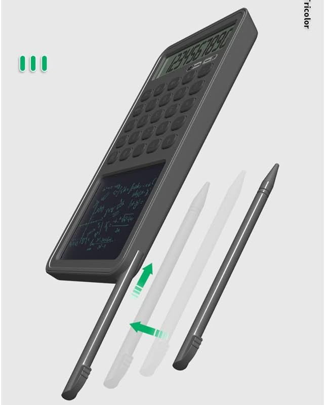 Calculadora multifuncional da FEER Business Office Portable LCD calculadora de tablets de caligrafia LCD 12 Digitis calculadora financeira