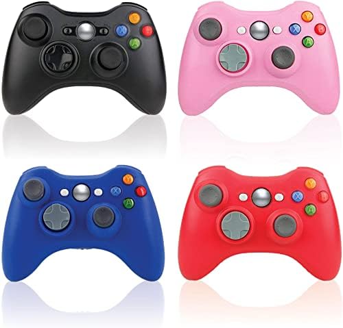 Substituição do controlador BEK 4 para o controlador Xbox 360, gamepad remoto sem fio, garras de polegar, vibração