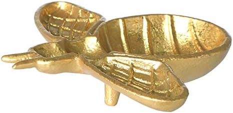 Prato de abelha de ouro de ferro fundido decorativo cooperativo criativo cooperativo