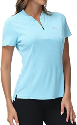 Camisas de golfe de polo feminino de Jinshi