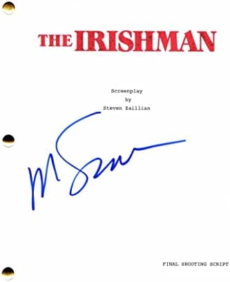 Martin Scorsese assinou autógrafo The Irishman Full Movie Script - Boxcar Birtha, ruas Mean, Alice não mora mais aqui,