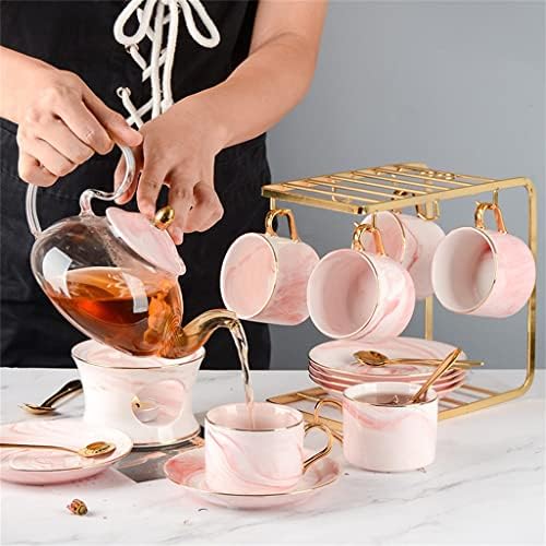 N/A In English Tarde de chá da tarde conjunto de chá de chá conjunto de chá europeu Cerâmica resistente ao calor Capa de frutas