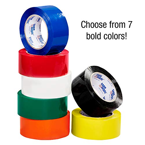 Tape Logic® Carton Sealing Tape, 2,2 mil, 2 x 110 jardas, preto, 36/estojo