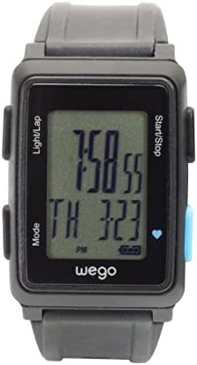 Wego Pace e Monitor de freqüência cardíaca com sensor fácil de usar - eficiente para a duração prolongada da bateria e o gerenciamento