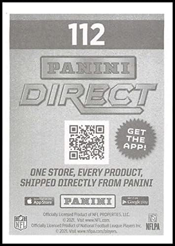 2021 Adesivos Panini #112 Rashod Bateman Baltimore Ravens NFL Futebol Mini Sticker Trading Card
