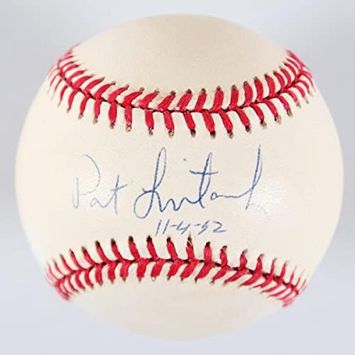 Pat Listach assinou cervejeiros de beisebol “11-4-92”-CoA JSA-Bolalls autografados