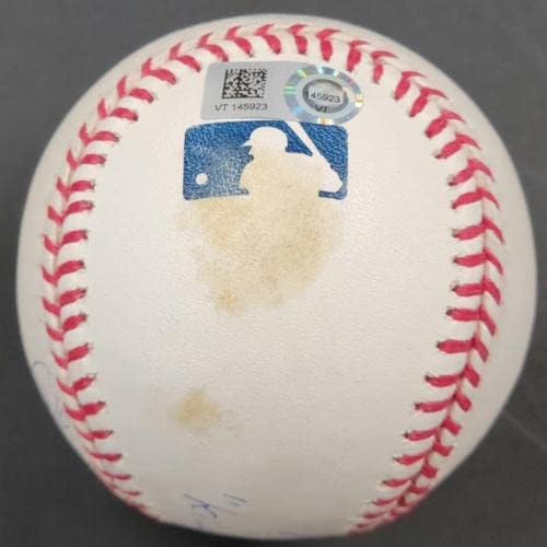Mike Trout e Ken Griffey Jr. Kiiiiid & the Kid Dual assinado Baseball MLB Holo - bolas de beisebol autografadas