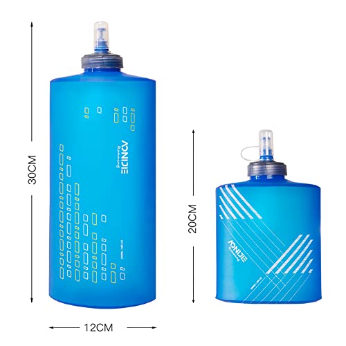 AONIJIE 1L/2L Filtra de garrafa de água de água com água suave para camping de camping TPU Material BPA grátis