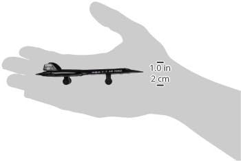 Planos de asas quentes SR-71 Blackbird com pista Connectible, preto