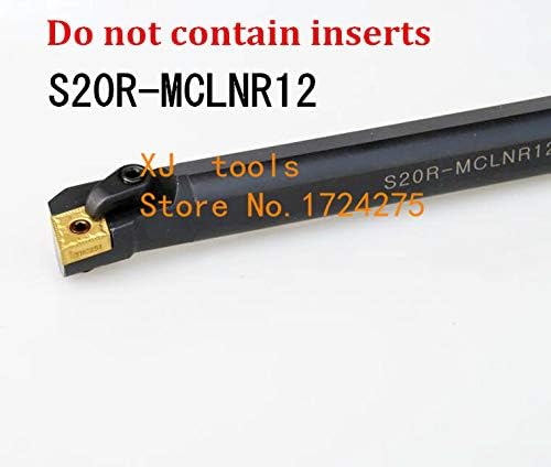 FiCOS S20R-MCLNR12/S20R-MCLNL12 FERRAMENTAS DE CORTE DE CORTE DE CORTE DE 20MM CNC Turnion Tool Machine Tools Machine Branc Bom Type Mclnr/L-: S20R-MCLNL12)