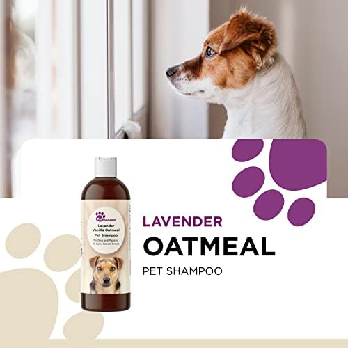 Shampoo de cães de aveia para cães fedorentos - shampoo de aveia para cães de cachorro shampoo cães e suprimentos de banho de