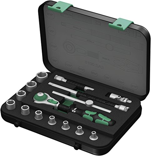 Wera Zyklop 8100 SA 3 1/4 polegada SAE Ratchet