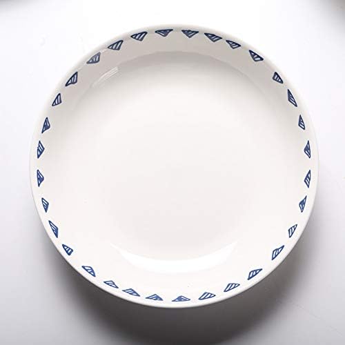 Golandstar de 8 polegadas 4pcs Conjunto ChinaWare Dinnerware Plate Plate Pricer Prienses Placas de jantar Placas de jantar Placas de utensílios de cerâmica