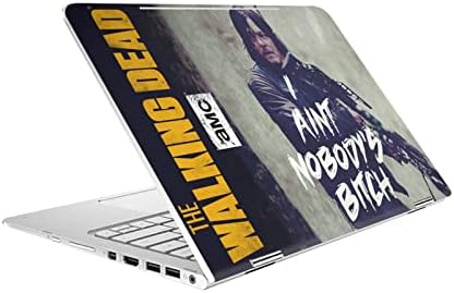 Projetos de estojo principal licenciados oficialmente AMC The Walking Dead Tipografia Daryl Dixon Art Vinil Skin Skin Decal