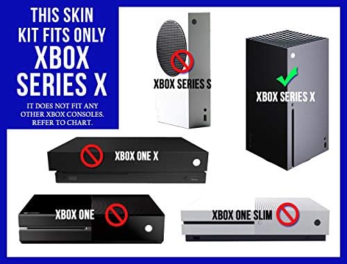 Metal de prata escovado - liberação de ar kit de pele de decalque vinil por skins de sistema - compatível com o Xbox Series X Console