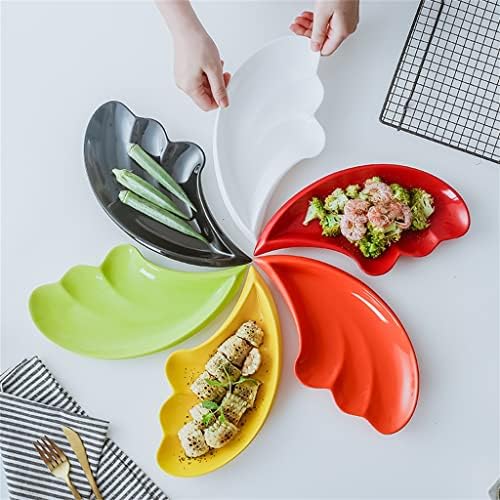 PDGJG Platter especial em forma especial Cerâmica Combinação de mesa de mesa Placa de prato de prato de prato de prato de prato Jantar