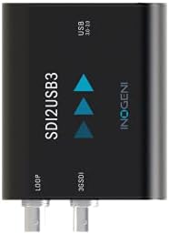 Sdi2usb3 por inogeni, conversor de vídeo SDI para USB, plug and Go, até 60 fps, dispositivo profissional