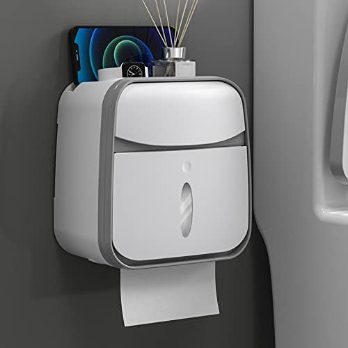 Caixa de papel higiênico de Sweada, caixa de papel higiênico de parede montado na parede Caixa de papel higiênico Punch