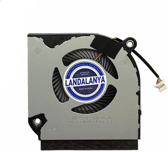 Landalanya Substituição Novo CPU de laptop e ventilador de resfriamento da GPU para Acer Predator PH315-53-72XD AN515-55 AN515-56