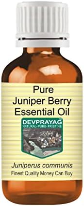 DevPrayag Pure Juniper Berry Essential Oil Steam destilado 10ml