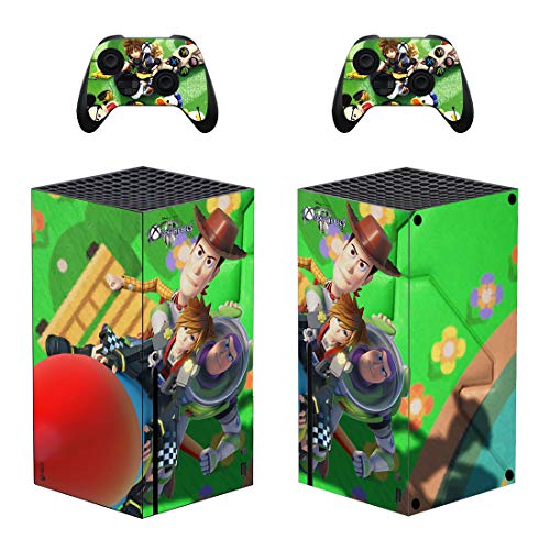 Felipe Seiji Kuba Xbox Series x Skin Skin Conjunto de peles de vinil adesivos de pele protetora para Xbox Series x Console Kinect