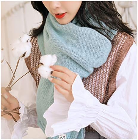 Lenços manchados de manta para mulheres, mulheres moda inverno quente tartan d xales e envoltórios verificados longos