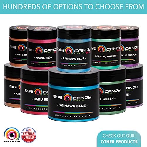 Eye Candy Premium Mica Powder Pigment Vibrante Bronze MultiperKes Furpose Arts and Crafts Additive | Filmes, epóxi, resina, bombas de banho naturais, tinta, sabão, esmalte