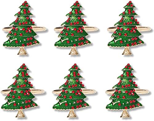 Farmlyn Creek Christmas Tree Nabks Anel, decoração de férias
