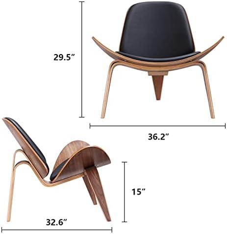 Cadeiras de mesa IEASEBGY, cadeira de lounge de madeira, cadeira de avião único confortável, mobília da sala do quarto