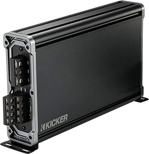 Pacote de kicker de 2 itens 460w amplificador de 4 canais CX com controle de graves remotos de montagem de traço, 46CXA360.4T+46CXXARCT