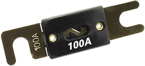 Voodoo 100 amp ANL em linha fusível áudio para porta -fusíveis