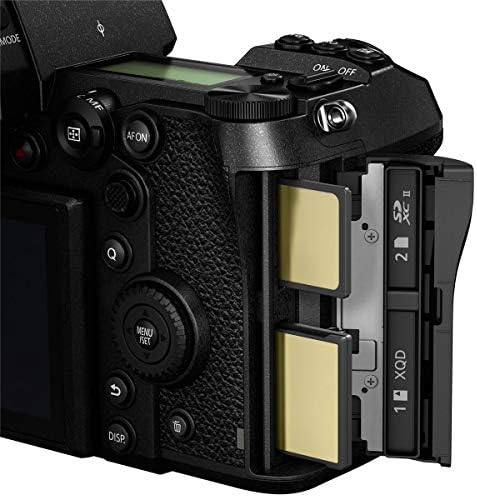 Panasonic Lumix S1 Câmera sem espelho de armação completa com sensor de alta resolução de 24,2MP de alta resolução, lente de montagem L, vídeo 4K HDR e 3,2 ”LCD-DC-S1BODY