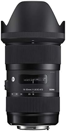 Sigma 18-35mm f/1.8 DC HSM Art Lens para Nikon EF, pacote com Joby Gorillapod 3K Kit, Kit de limpeza, Cleaning Paning