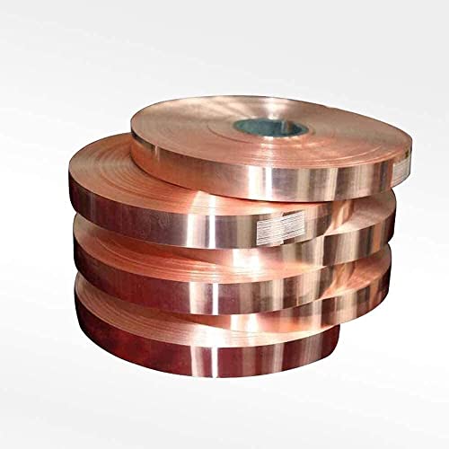 Folha de cobre de cobre de metal folha de cobre tira roxa tira de cobre roxo bobina de metal rolos de metal de espessura