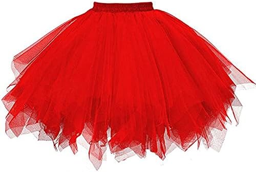 A adolescente feminina da década de 1950 vintage Tutu Tulle Papticoat Ballet Scuria Salia Dançante Pleated